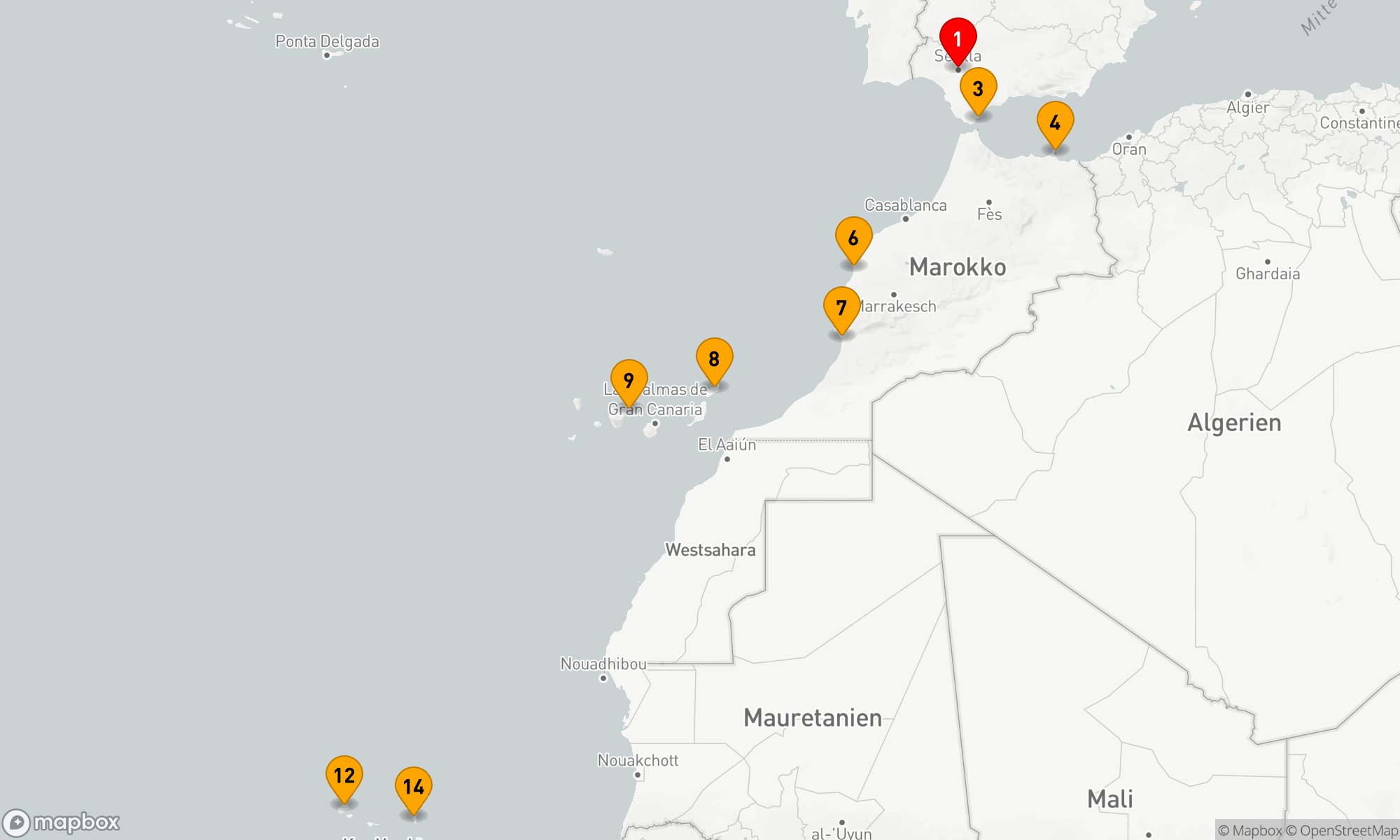 Marokko, Kanaren und Kapverden - 1.001 Geheimnis vor Nordafrikas Küste