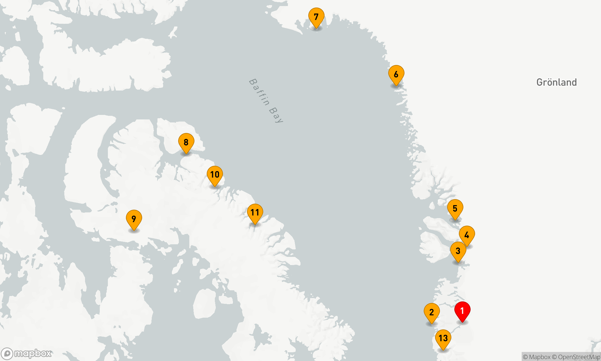 13 Nächte ab/bis Kangerlussuaq (LY210825)