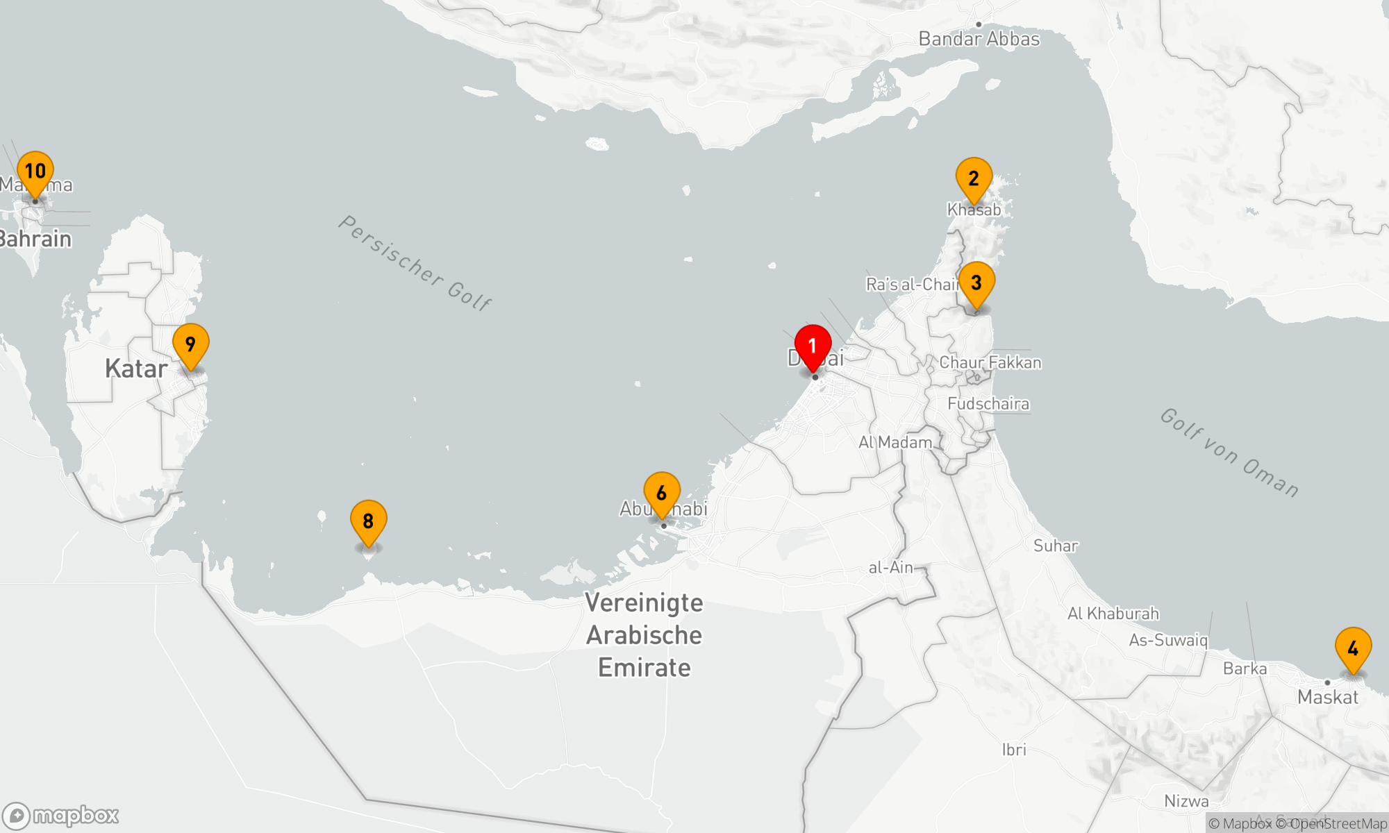 Arabische Küstenschätze