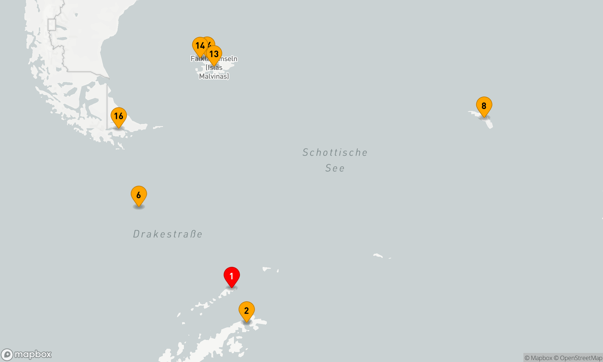 Antarktis und Falkland-Inseln: Expedition ins Unbekannte