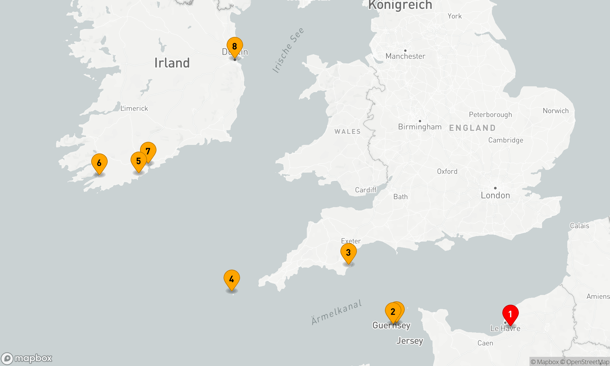 Britische Archipele und keltische Küsten
