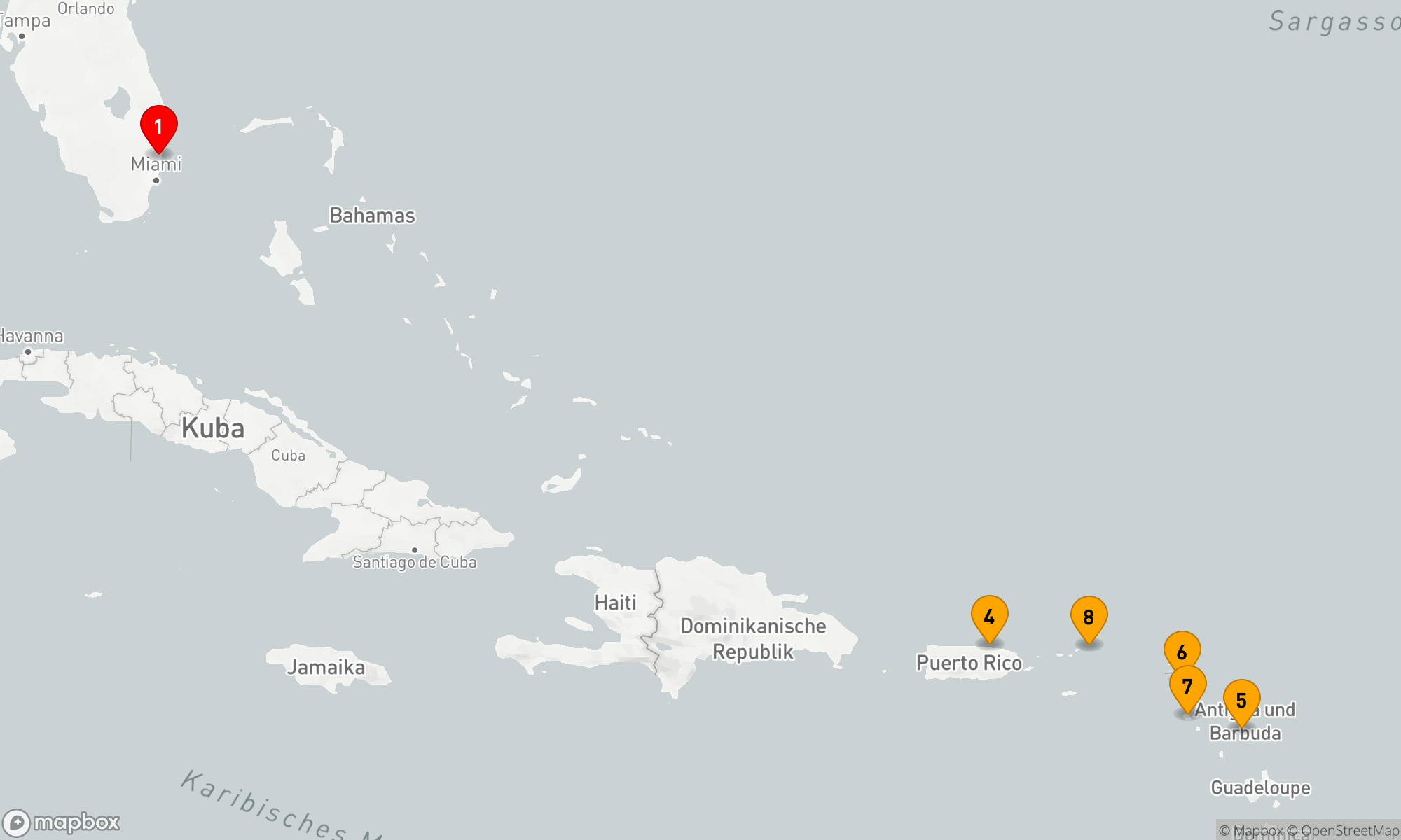 Karibische Inselträume ab Fort Lauderdale
