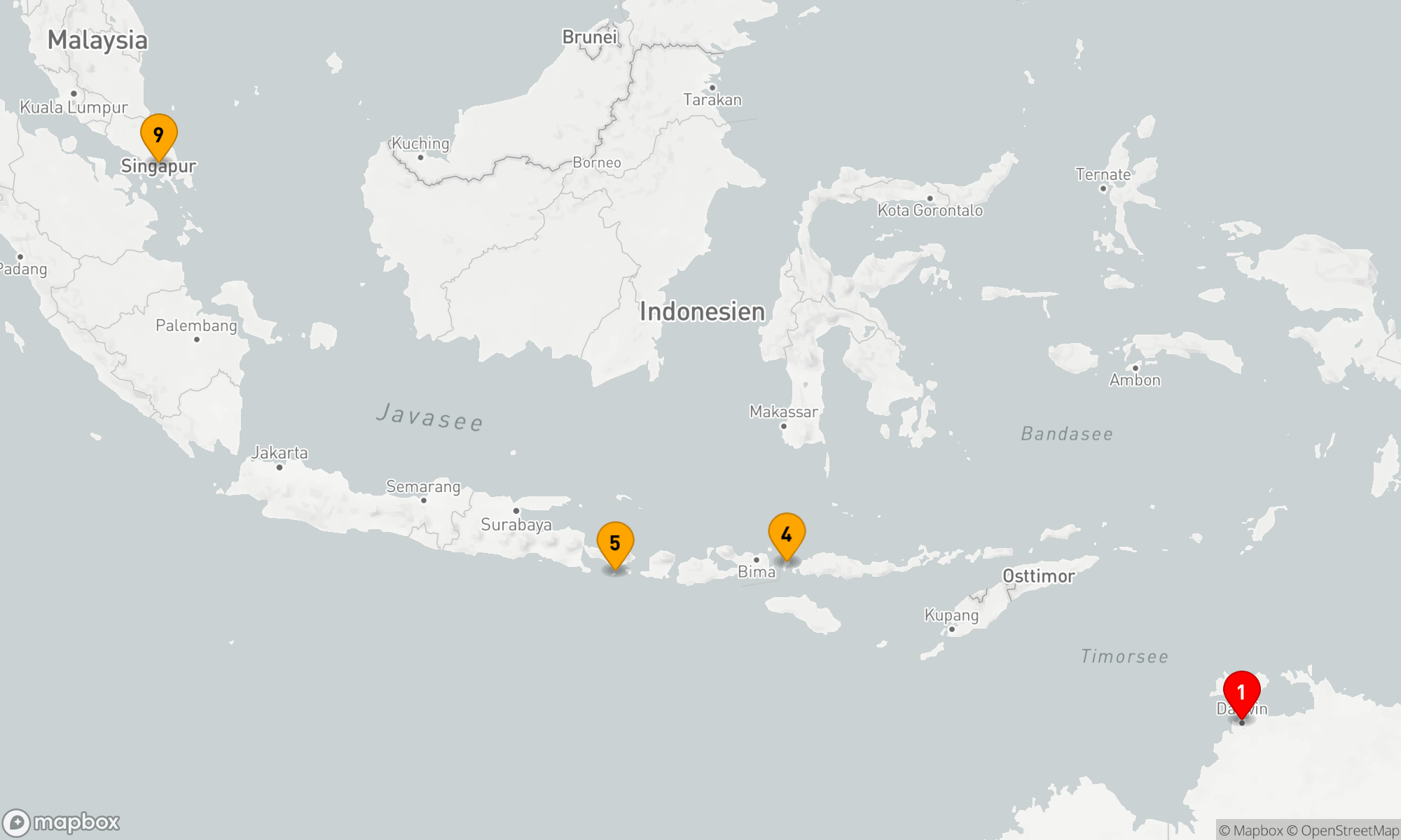 Indonesische Inselabenteuer und Stadtmetropolen