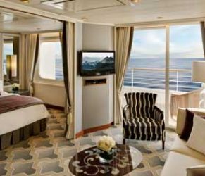 Crystal Serenity - Penthouse Suite with Verandah