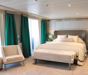 Seven Seas Splendor - Grand Suite Schlafzimmer