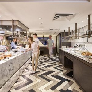 Crystal Debussy - Waterside Restaurant 7 - Frühstücksbuffet