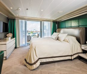 Seven Seas Explorer - Regent Suite - Schlafbereich