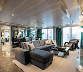 Seven Seas Explorer - Regent Suite - Wohnbereich