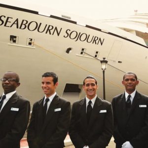 Seabourn Sojourn - Begrüssung