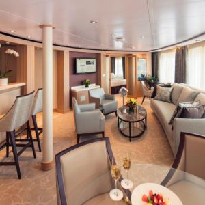 Seabourn Odyssey - Owner Suite Wohnbereich